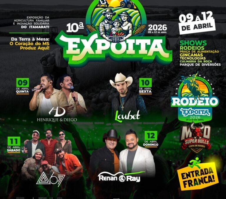 EXPOITA 2026 transforma Nova Itamarati em vitrine da agricultura familiar