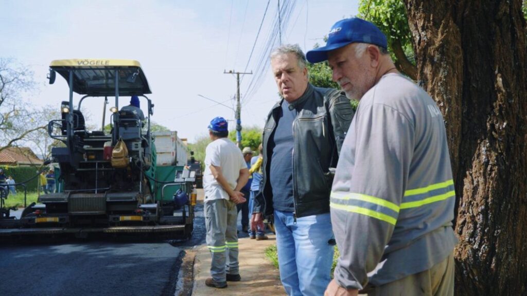 Pavimentação asfáltica já chegou em 87% das vias de Ponta Porã